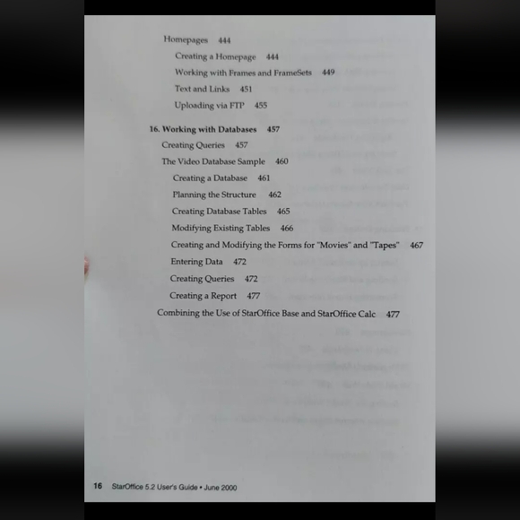 Star Office 5.2 User's Guide Manual PB NF 2000 Windows Desktop Computer PC VTG - Picture 16 of 16